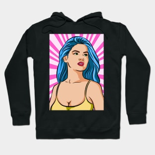 pop art girl 2 Hoodie